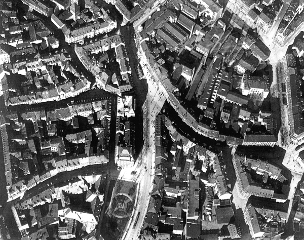 Johannis- und Beckerplatz, vor 1922 und 2017 Johannis- und Beckerplatz, vor 1922 und 2017