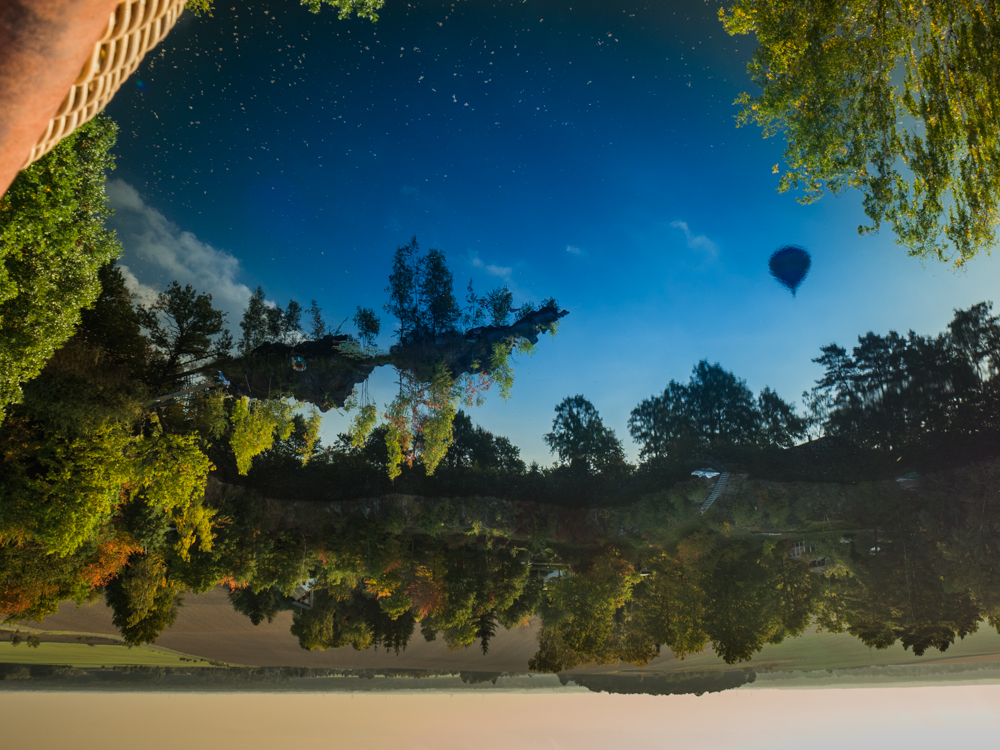 Blick ins Universum, eingefangen von Ines